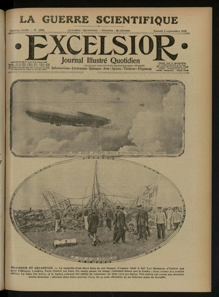 Miniatura de Excelsior: journal illustré quotidien de 4 de septiembre de 1915, nº 1754