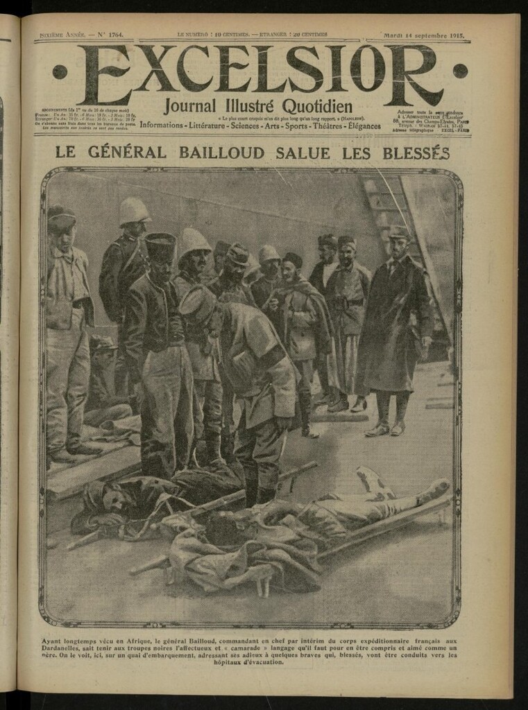 Miniatura de Excelsior: journal illustré quotidien de 14 de septiembre de 1915, nº 1764
