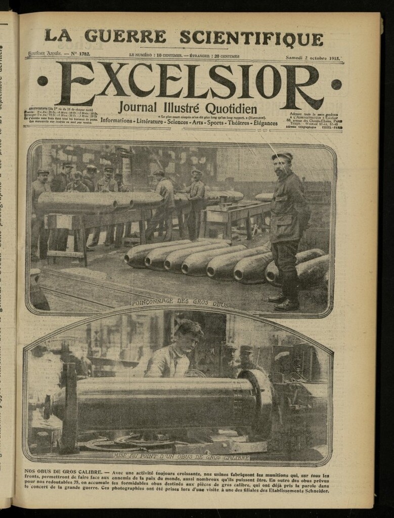 Miniatura de Excelsior: journal illustré quotidien de 2 de octubre de 1915, nº 1782