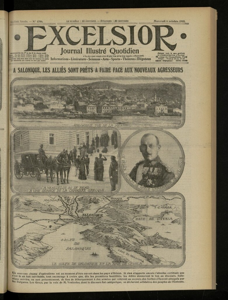 Miniatura de Excelsior: journal illustré quotidien de 6 de octubre de 1915, nº 1786