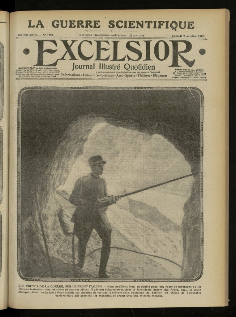 Miniatura de Excelsior: journal illustré quotidien de 9 de octubre de 1915, nº 1789