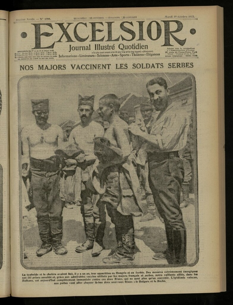 Miniatura de Excelsior: journal illustré quotidien de 19 de octubre de 1915, nº 1799