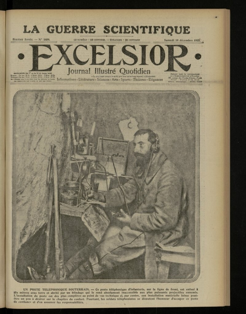 Miniatura de Excelsior: journal illustré quotidien de 18 de diciembre de 1915, nº 1859
