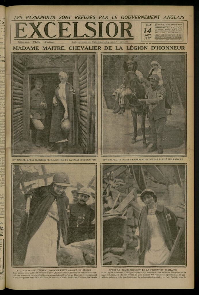 Miniatura de Excelsior: journal illustré quotidien del 14 de agosto de 1917, nº 2464