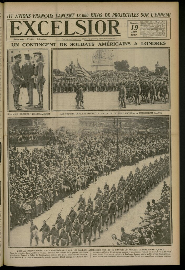 Miniatura de Excelsior: journal illustré quotidien del 19 de agosto de 1917, nº 2469