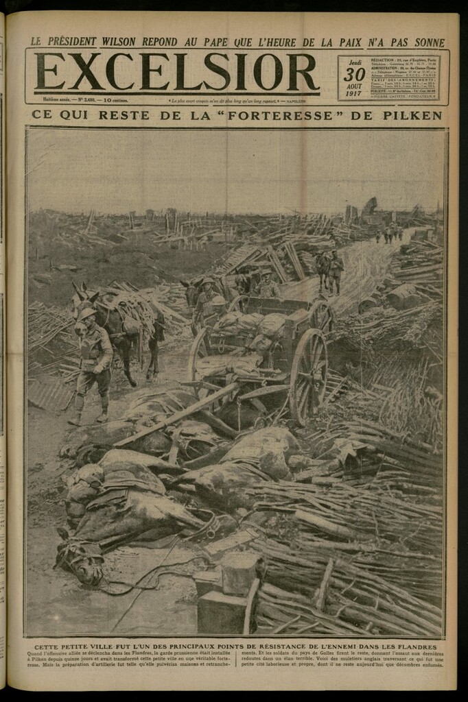 Miniatura de Excelsior: journal illustré quotidien del 30 de agosto de 1917, nº 2480