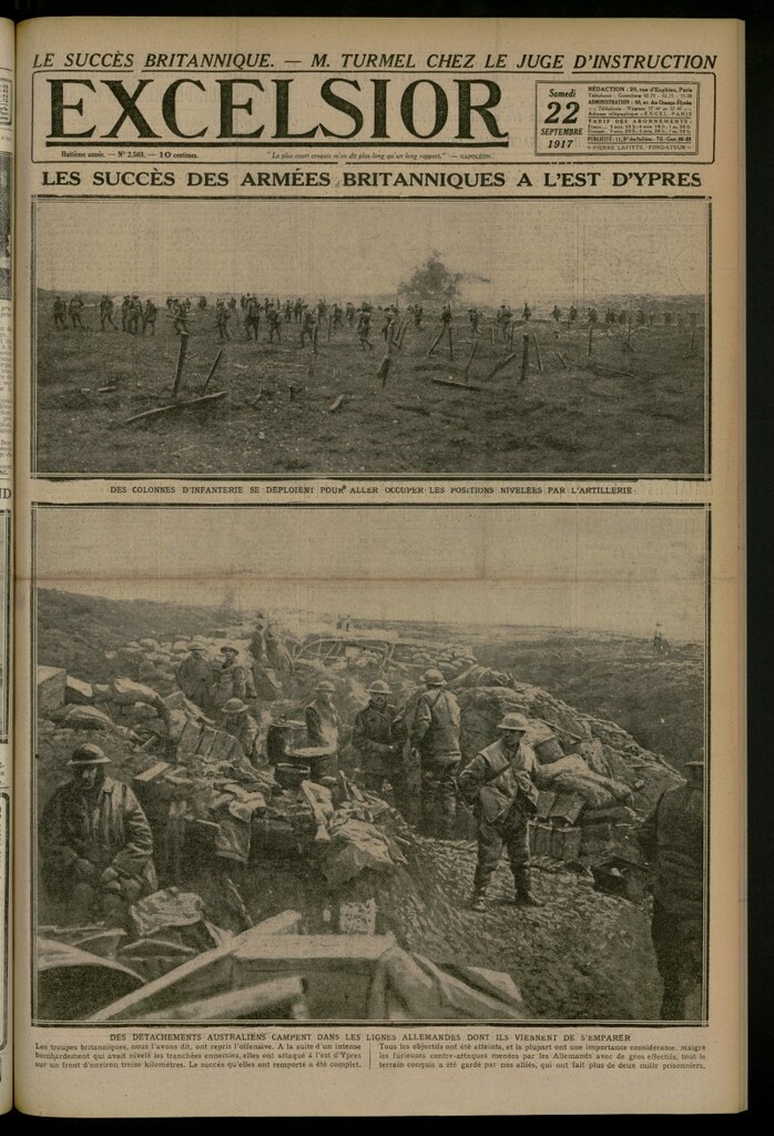 Miniatura de Excelsior: journal illustré quotidien del 22 de septiembre de 1917, nº 2503