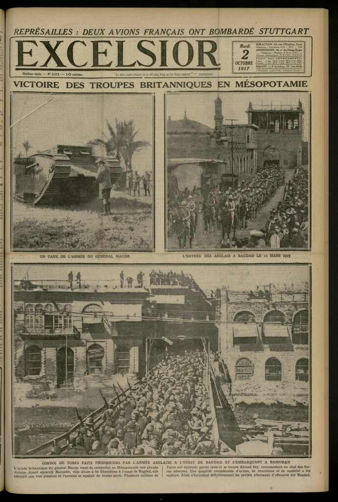 Miniatura de Excelsior: journal illustré quotidien del 2 de octubre de 1917, nº 2513
