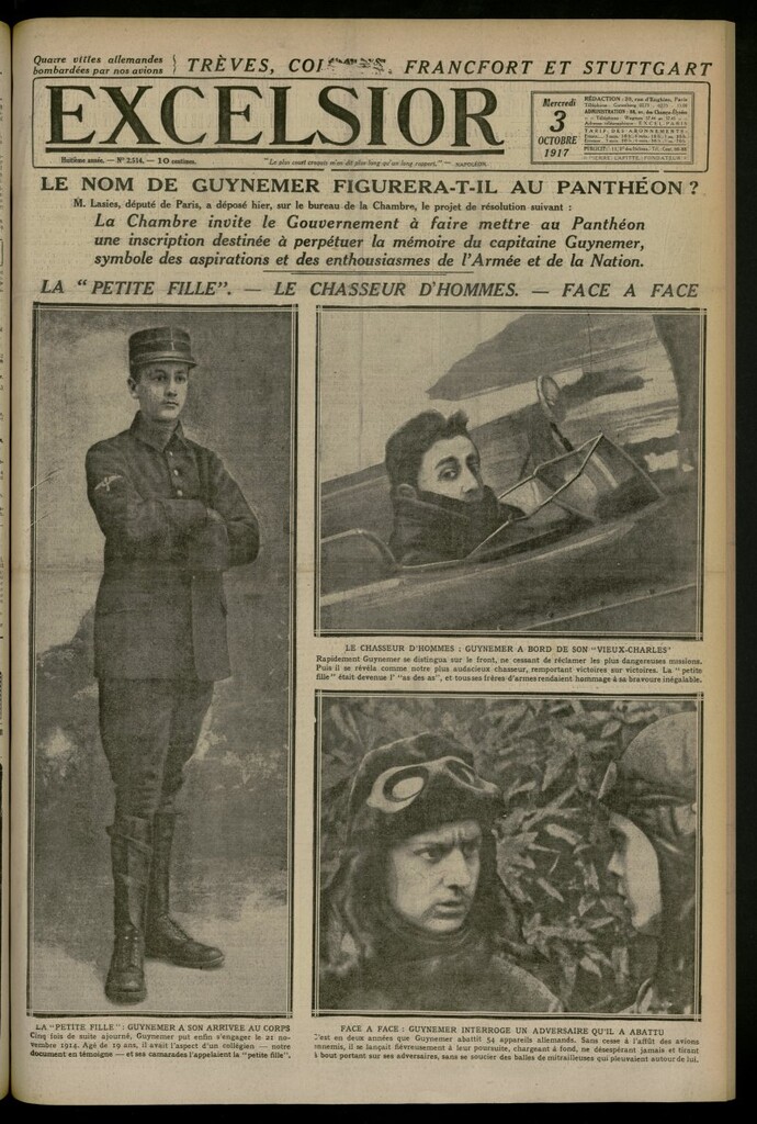 Miniatura de Excelsior: journal illustré quotidien del 3 de octubre de 1917, nº 2514