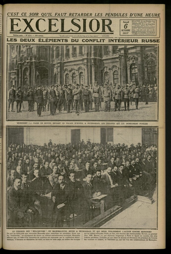 Miniatura de Excelsior: journal illustré quotidien del 6 de octubre de 1917, nº 2517