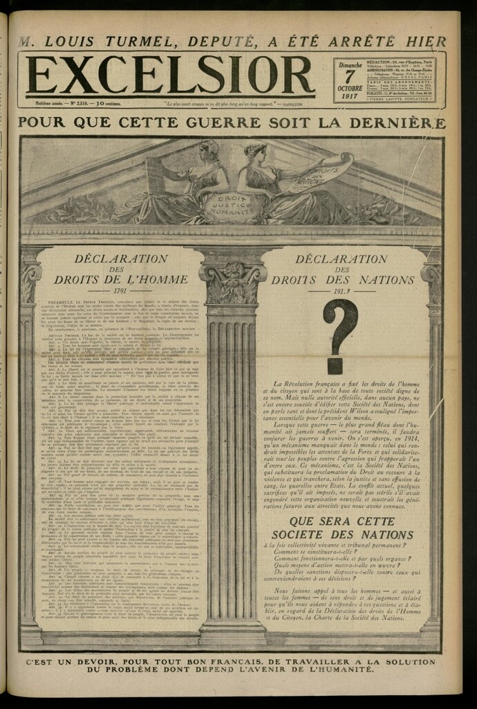 Miniatura de Excelsior: journal illustré quotidien del 7 de octubre de 1917, nº 2518