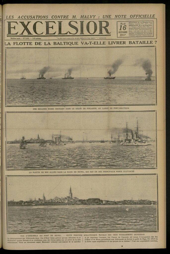 Miniatura de Excelsior: journal illustré quotidien del 16 de octubre de 1917, nº 2527