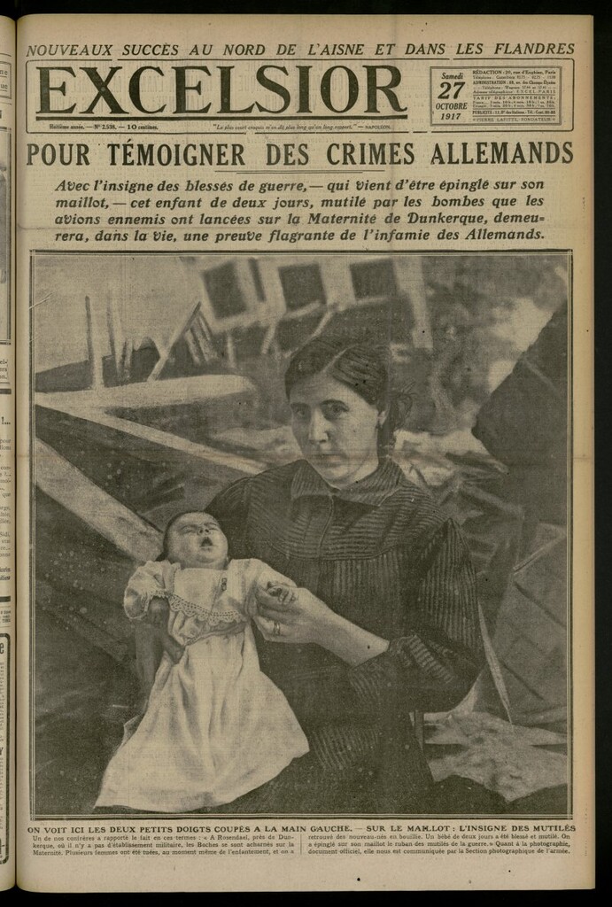 Miniatura de Excelsior: journal illustré quotidien del 27 de octubre de 1917, nº 2538