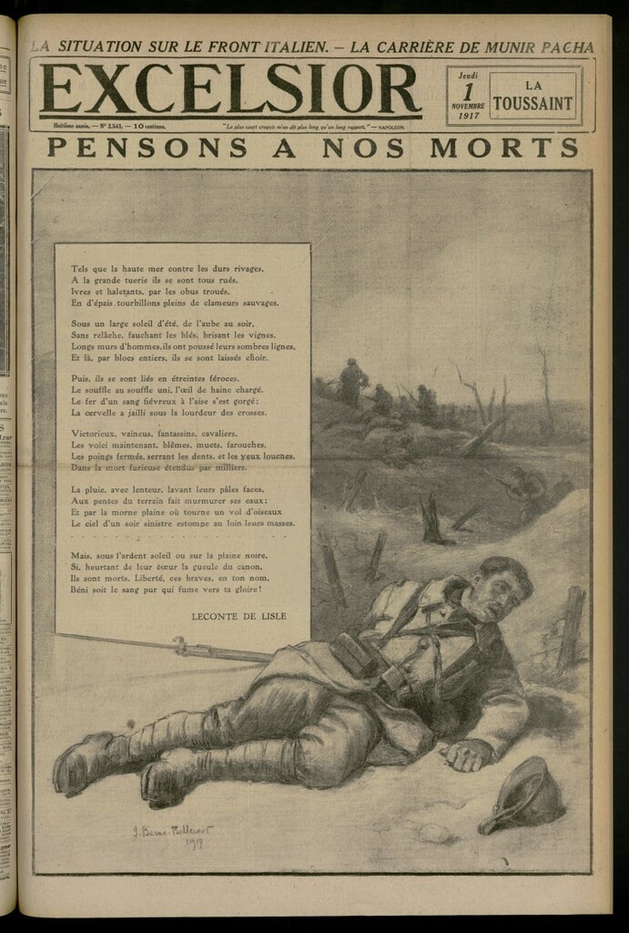Miniatura de Excelsior: journal illustré quotidien del 1 de noviembre de 1917, nº 2543