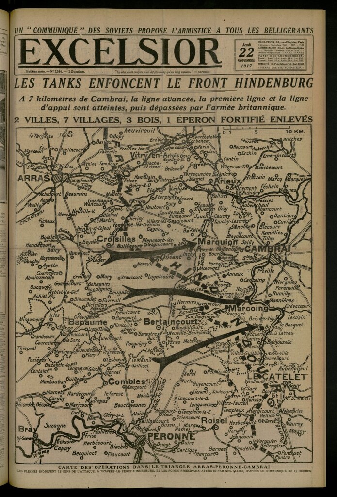 Miniatura de Excelsior: journal illustré quotidien del 22 de noviembre de 1917, nº 2564
