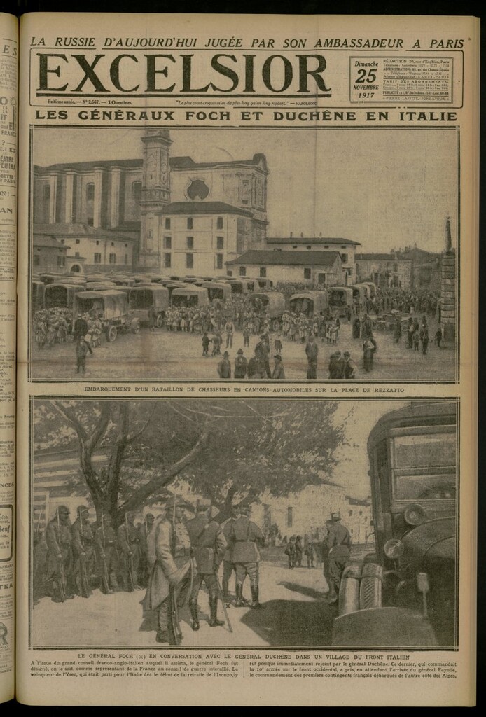 Miniatura de Excelsior: journal illustré quotidien del 25 de noviembre de 1917, nº 2567