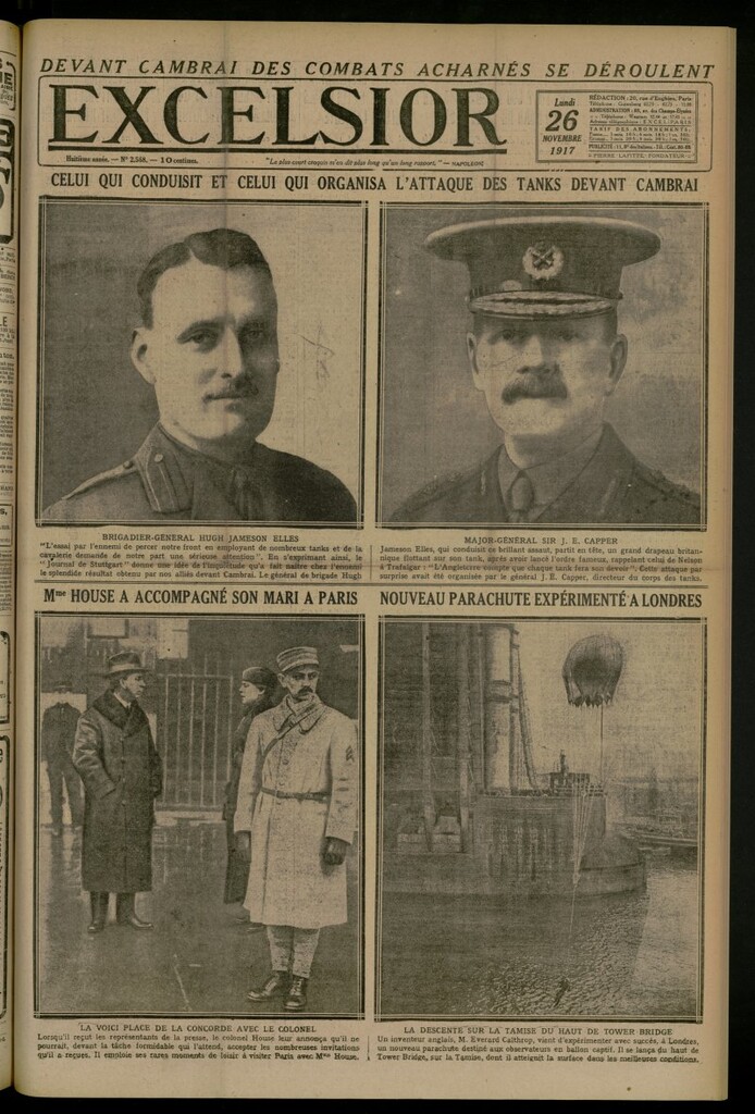Miniatura de Excelsior: journal illustré quotidien del 26 de noviembre de 1917, nº 2568