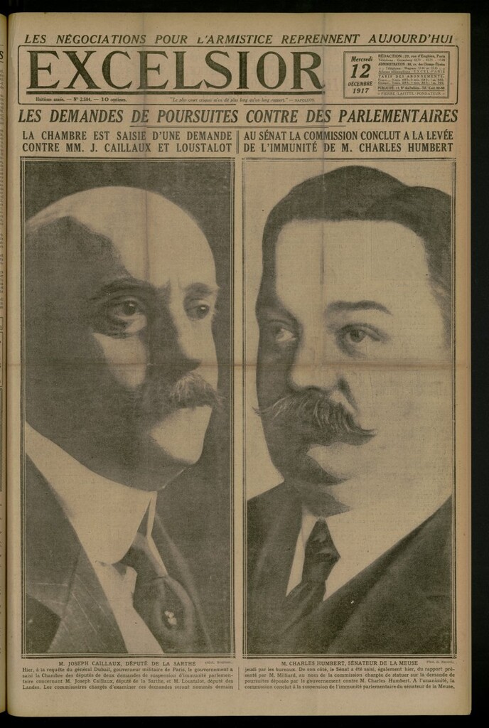 Miniatura de Excelsior: journal illustré quotidien del 12 de diciembre de 1917, nº 2584