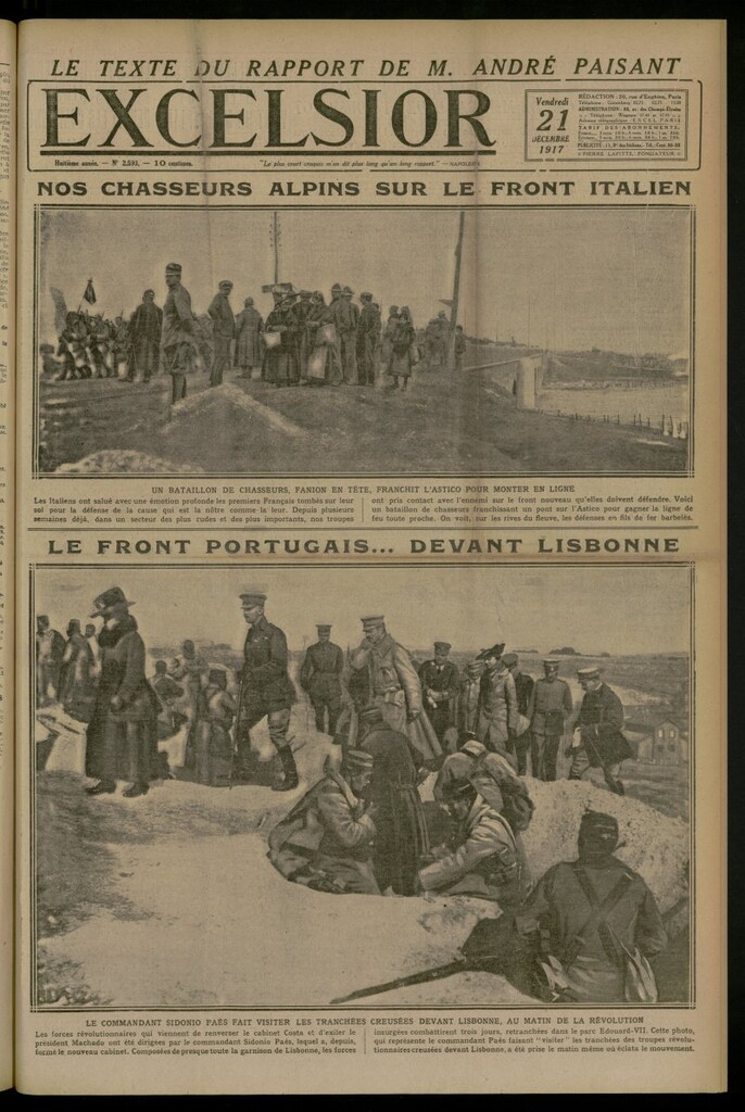 Miniatura de Excelsior: journal illustré quotidien del 21 de diciembre de 1917, nº 2593