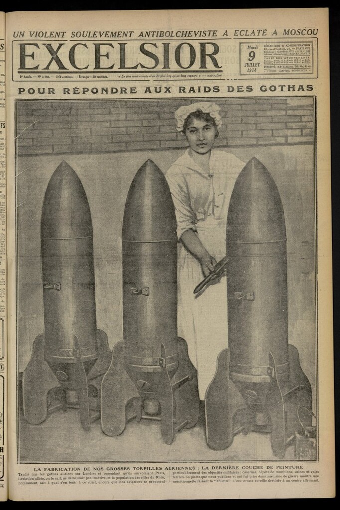 Miniatura de Excelsior: journal illustré quotidien del 9 de julio de 1918, nº 2789