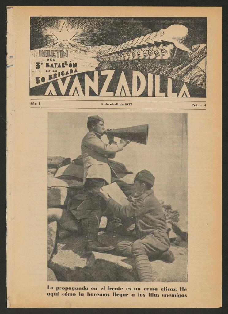 Miniatura de Avanzadilla: Boletín del 3º Batallón de la 30 Brigada