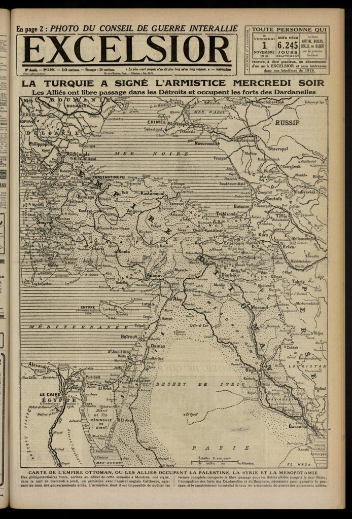 Miniatura de Excelsior: journal illustré quotidien del 1 de noviembre de 1918, nº 2904