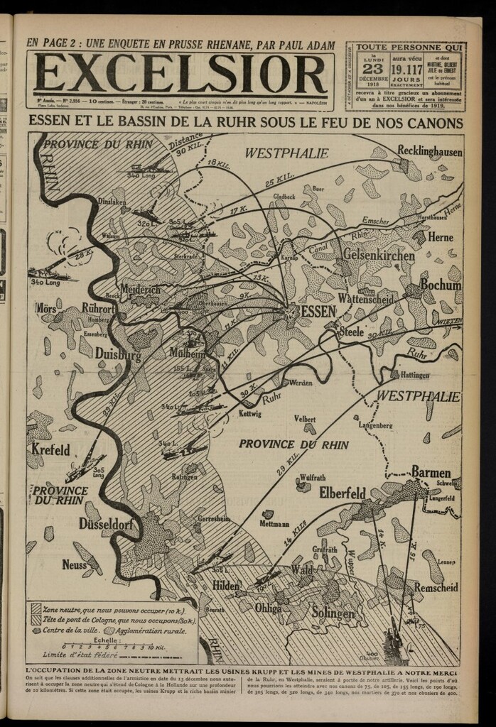 Miniatura de Excelsior: journal illustré quotidien del 23 de diciembre de 1918, nº 2956