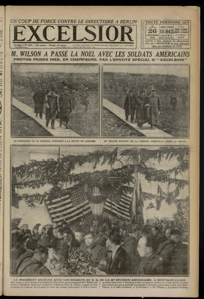 Miniatura de Excelsior: journal illustré quotidien del 26 de diciembre de 1918, nº 2959