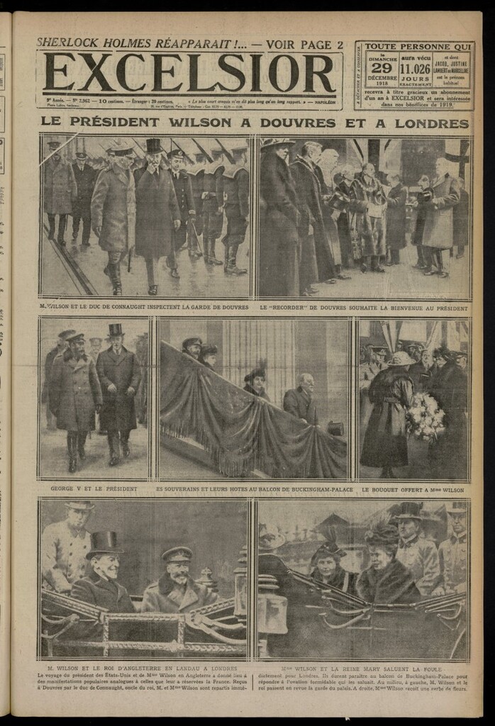 Miniatura de Excelsior: journal illustré quotidien del 29 de diciembre de 1918, nº 2962