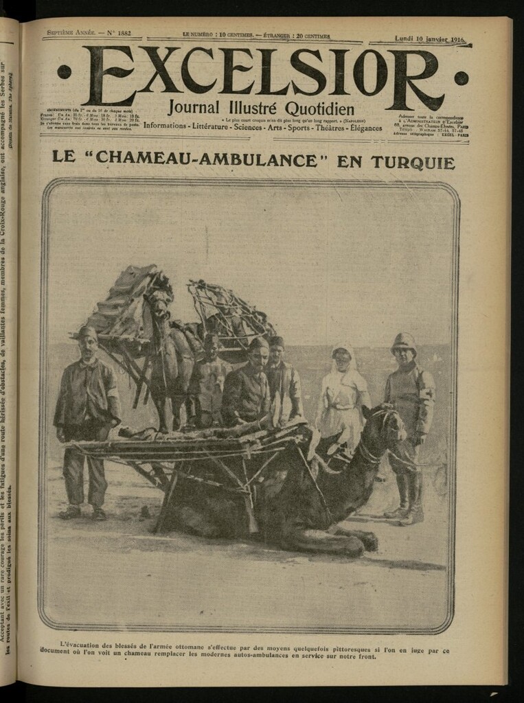 Miniatura de Excelsior: journal illustré quotidien del 10 de enero de 1916, nº 1882