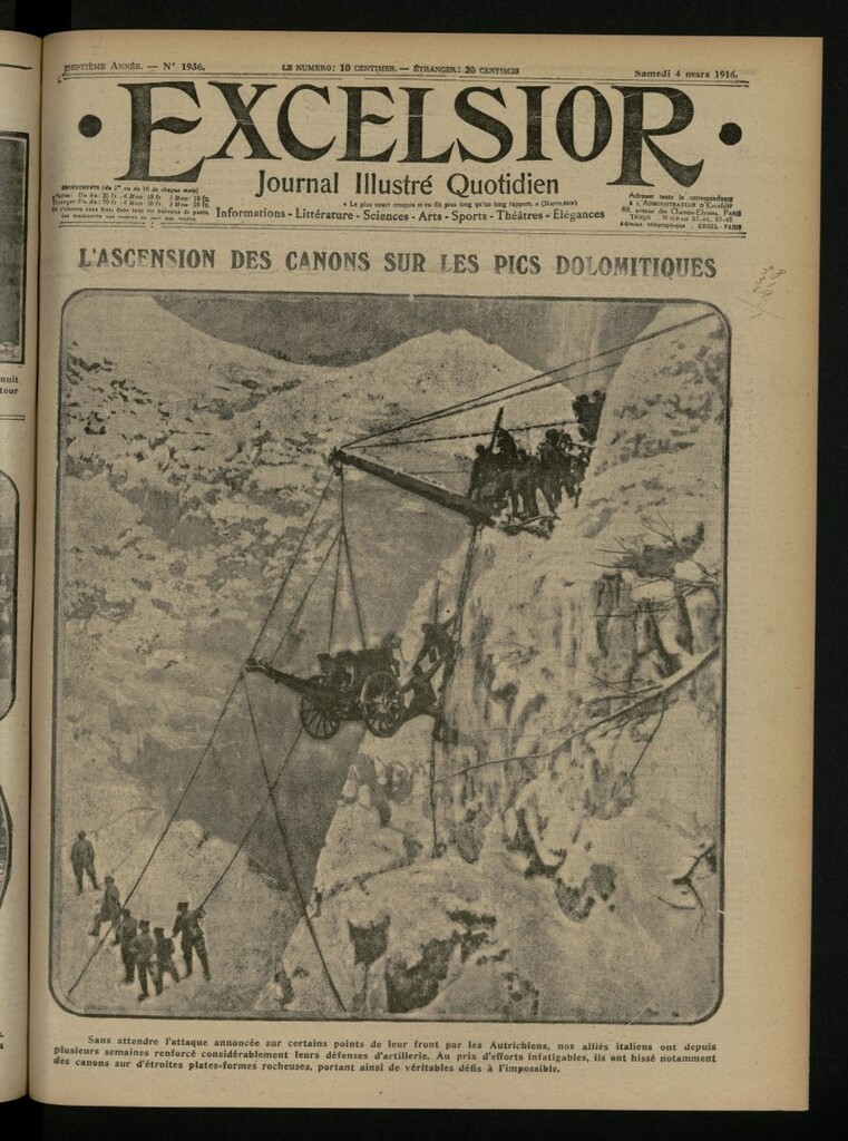 Miniatura de Excelsior: journal illustré quotidien del 4 de marzo de 1916, nº 1936