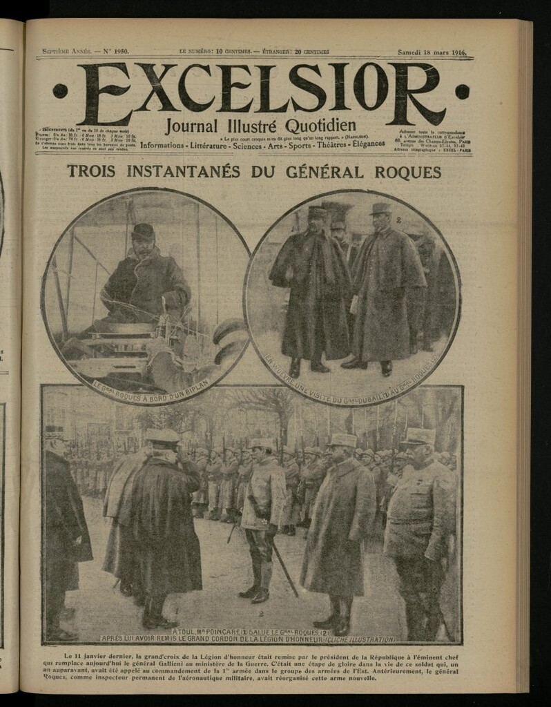 Miniatura de Excelsior: journal illustré quotidien del 18 de marzo de 1916, nº 1950