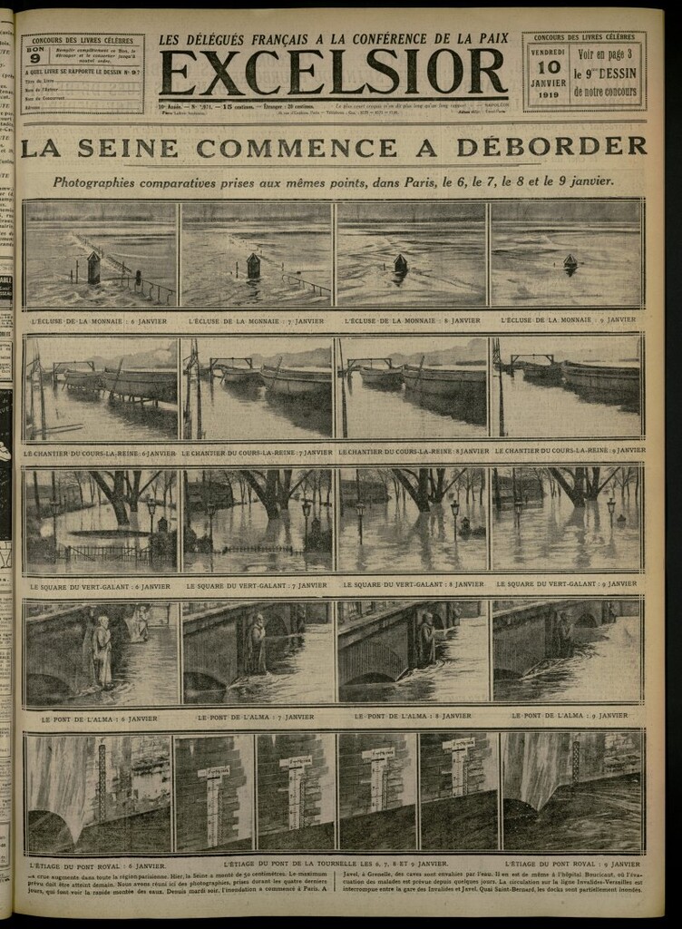 Miniatura de Excelsior: journal illustré quotidien del 10 de enero de 1919, nº 2974
