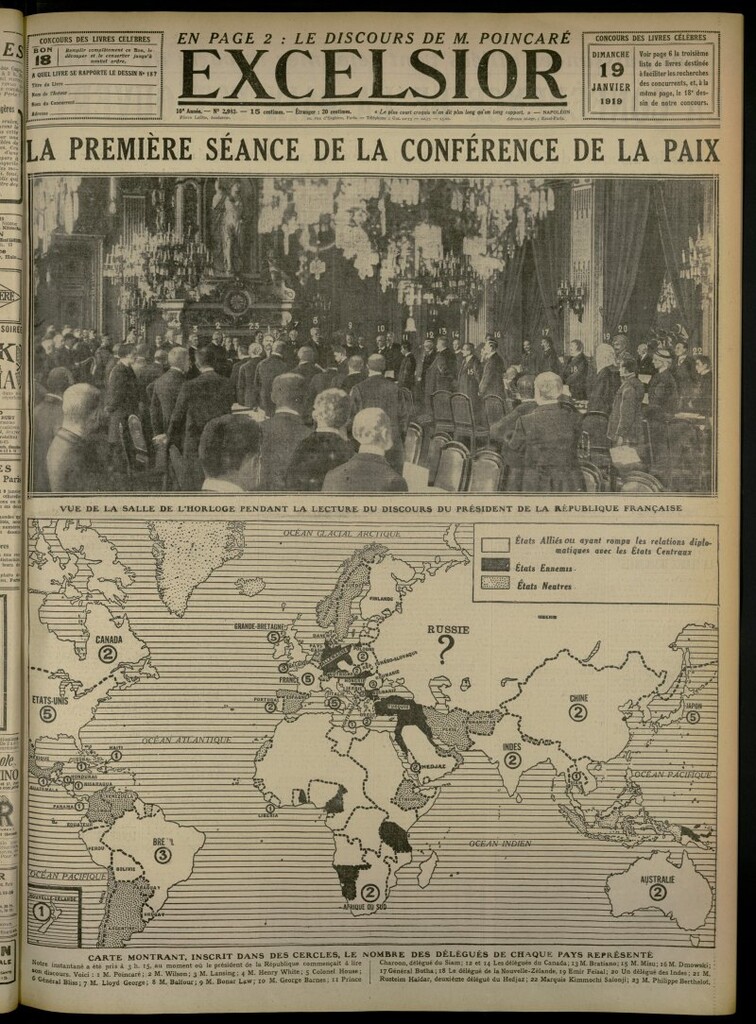 Miniatura de Excelsior: journal illustré quotidien del 19 de enero de 1919, nº 2983