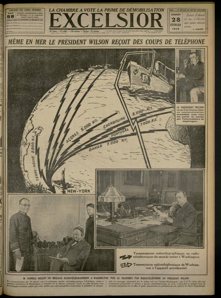 Miniatura de Excelsior: journal illustré quotidien del 28 de febrero de 1919, nº 3023