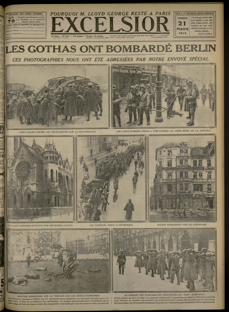 Miniatura de Excelsior: journal illustré quotidien del 21 de marzo de 1919, nº 3044
