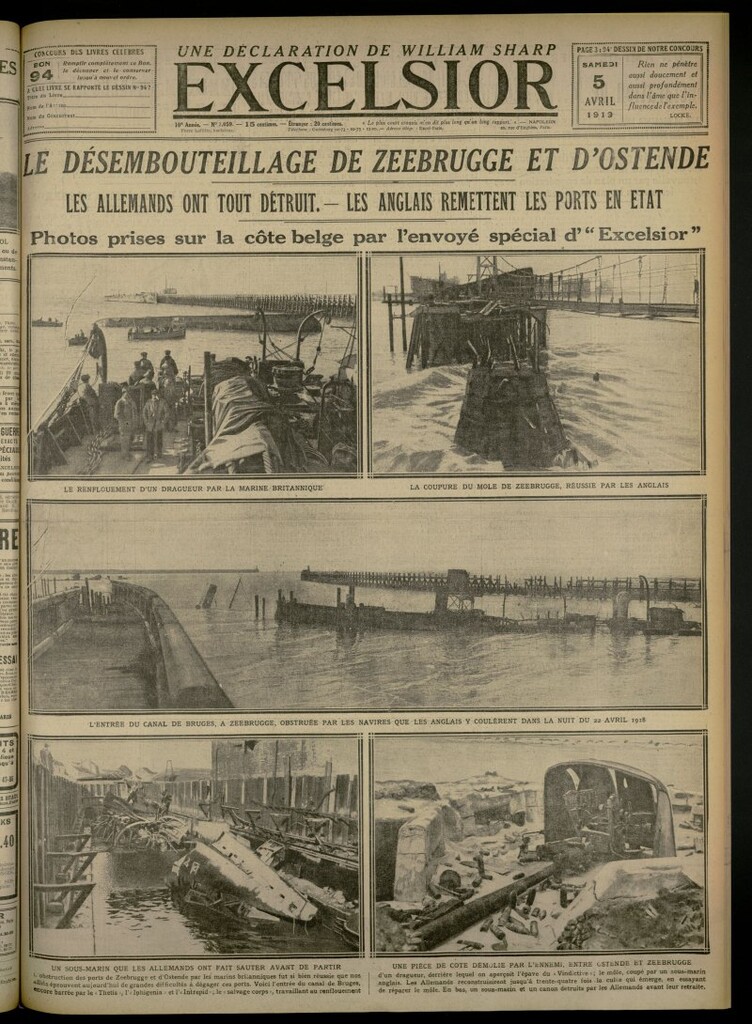Miniatura de Excelsior: journal illustré quotidien del 5 de abril de 1919, nº 3059