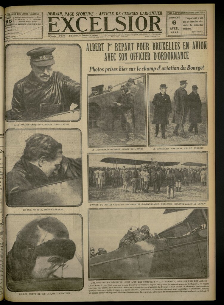 Miniatura de Excelsior: journal illustré quotidien del 6 de abril de 1919, nº 3060