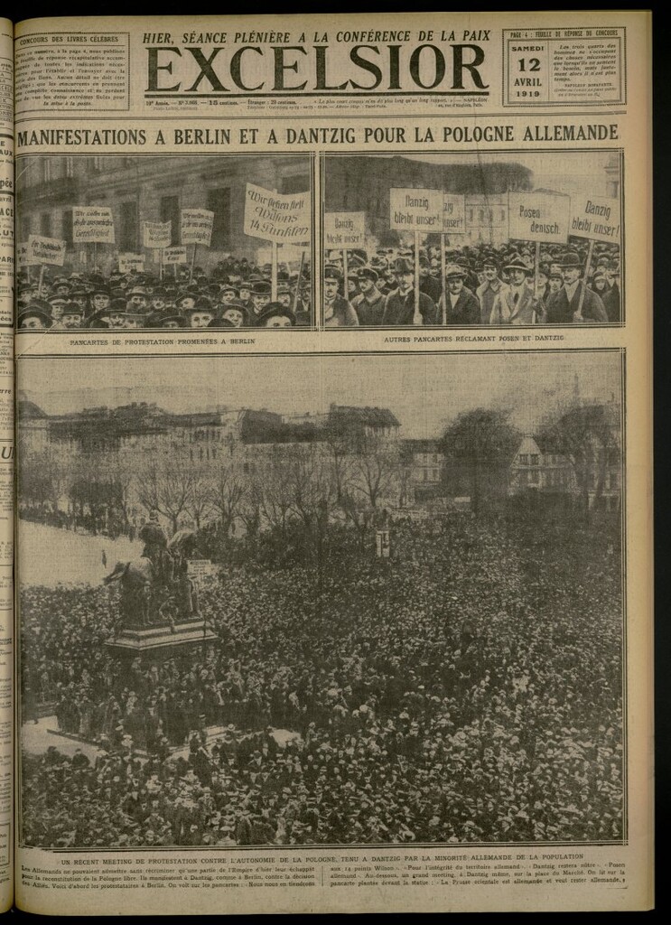 Miniatura de Excelsior: journal illustré quotidien del 12 de abril de 1919, nº 3066