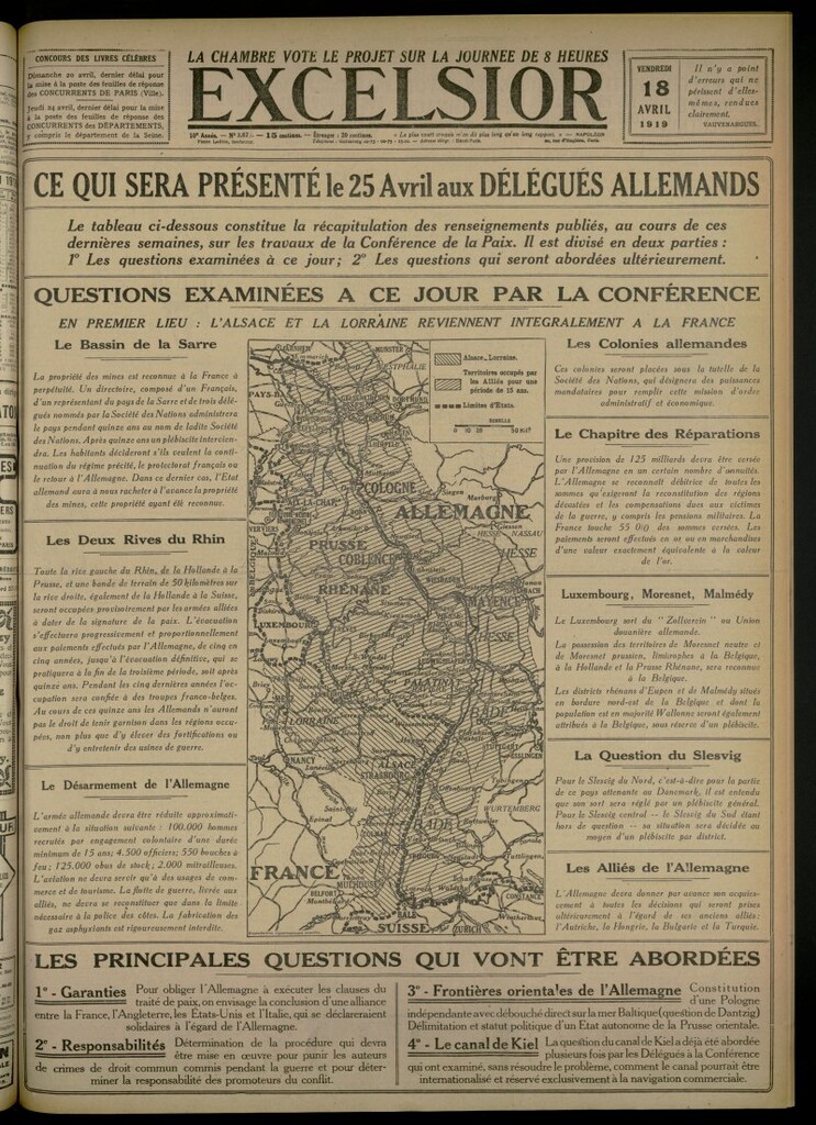 Miniatura de Excelsior: journal illustré quotidien del 18 de abril de 1919, nº 3072