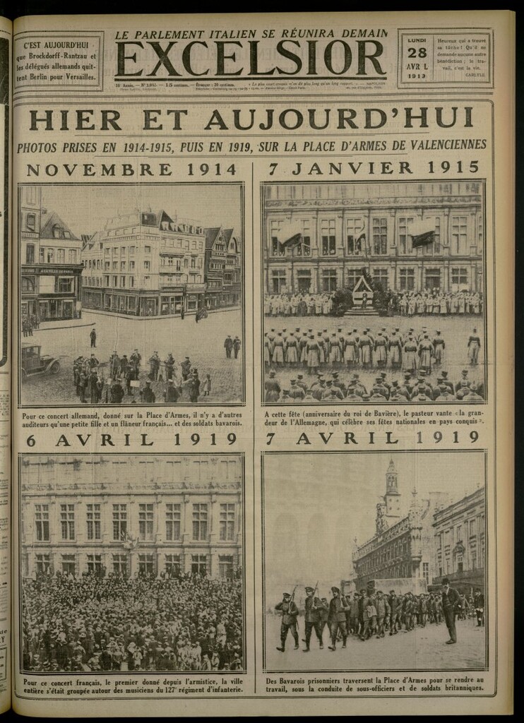 Miniatura de Excelsior: journal illustré quotidien del 28 de abril de 1919, nº 3082
