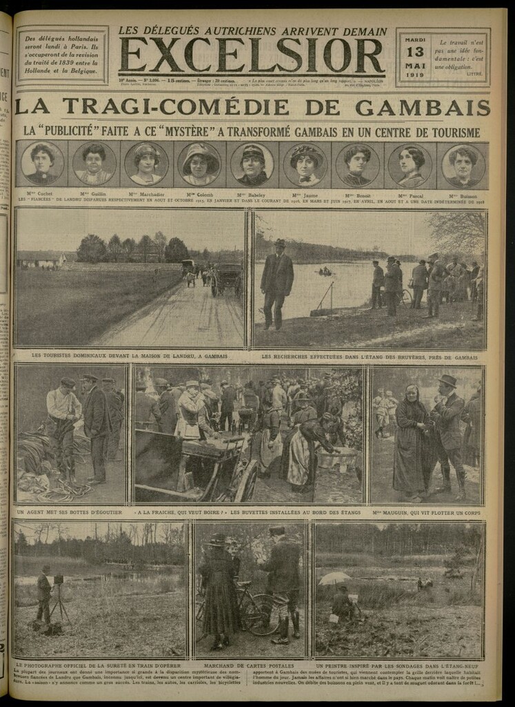 Miniatura de Excelsior: journal illustré quotidien del 13 de mayo de 1919, nº 3096