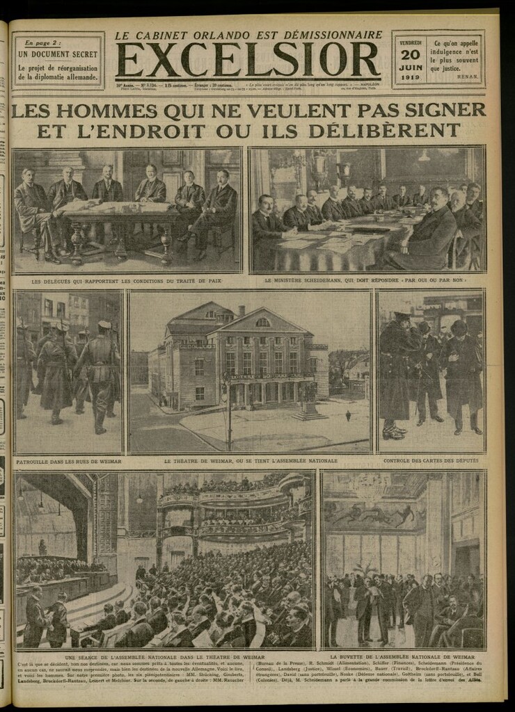 Miniatura de Excelsior: journal illustré quotidien del 20 de junio de 1919, nº 3134