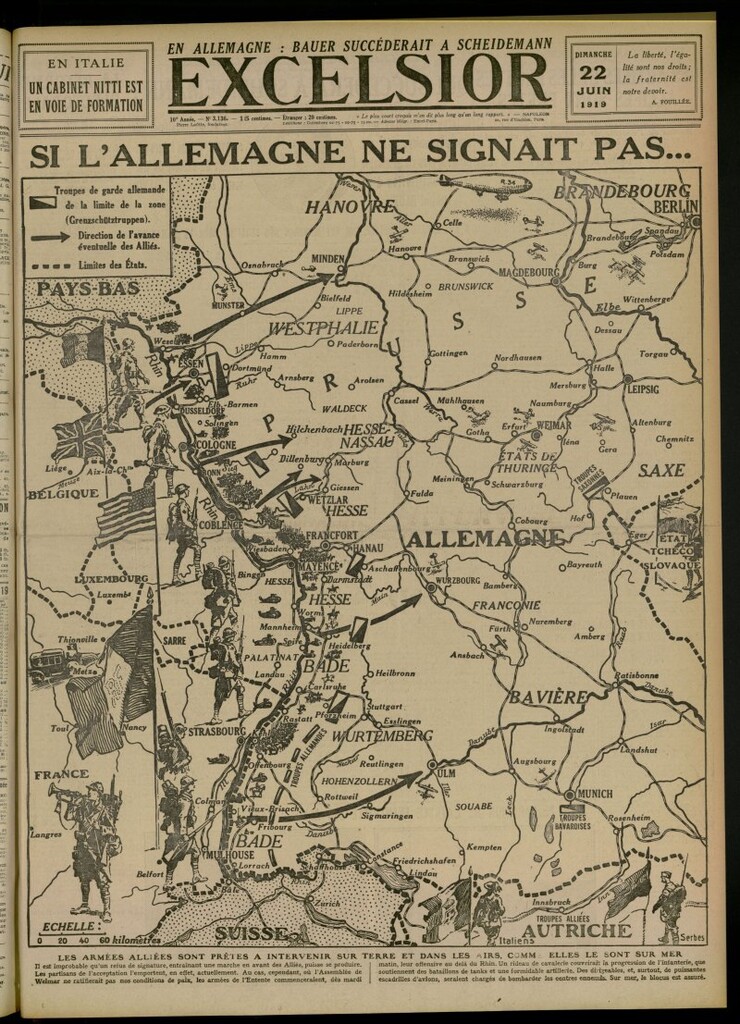 Miniatura de Excelsior: journal illustré quotidien del 22 de junio de 1919, nº 3136