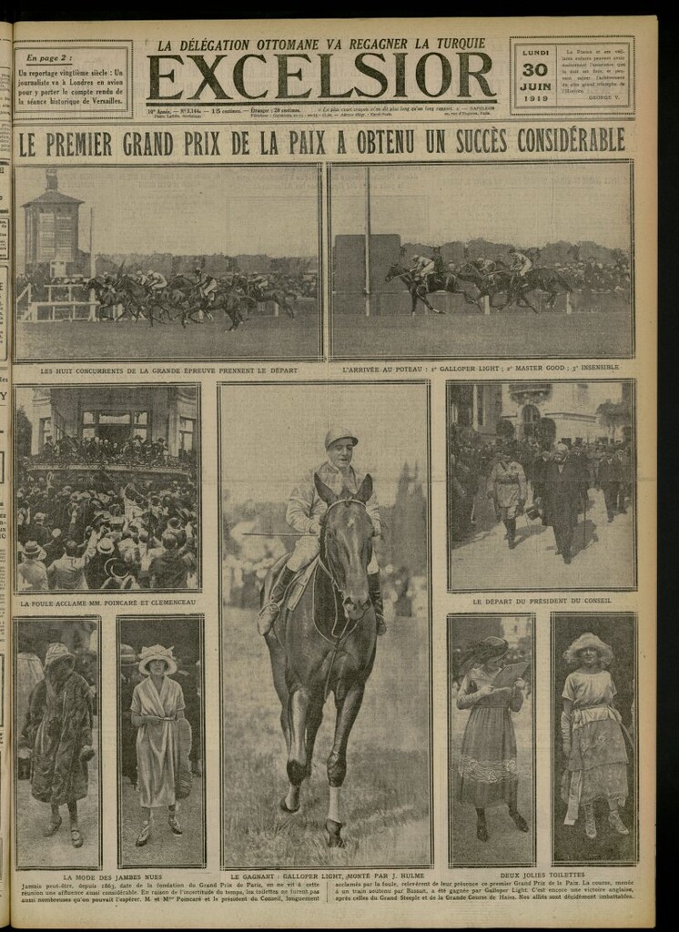 Miniatura de Excelsior: journal illustré quotidien del 30 de junio de 1919, nº 3144