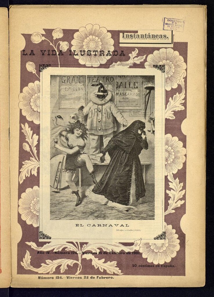 Miniatura de Instantáneas : la vida ilustrada del 15 de febrero de 1901. Número 124