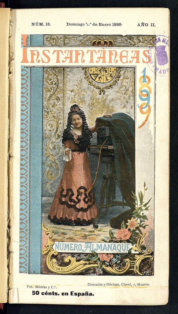 Miniatura de Instantáneas : revista semanal de artes y letras del 1 de enero de 1899. Número 13