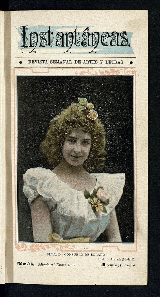 Miniatura de Instantáneas : revista semanal de artes y letras del 21 de enero de 1899. Número 16