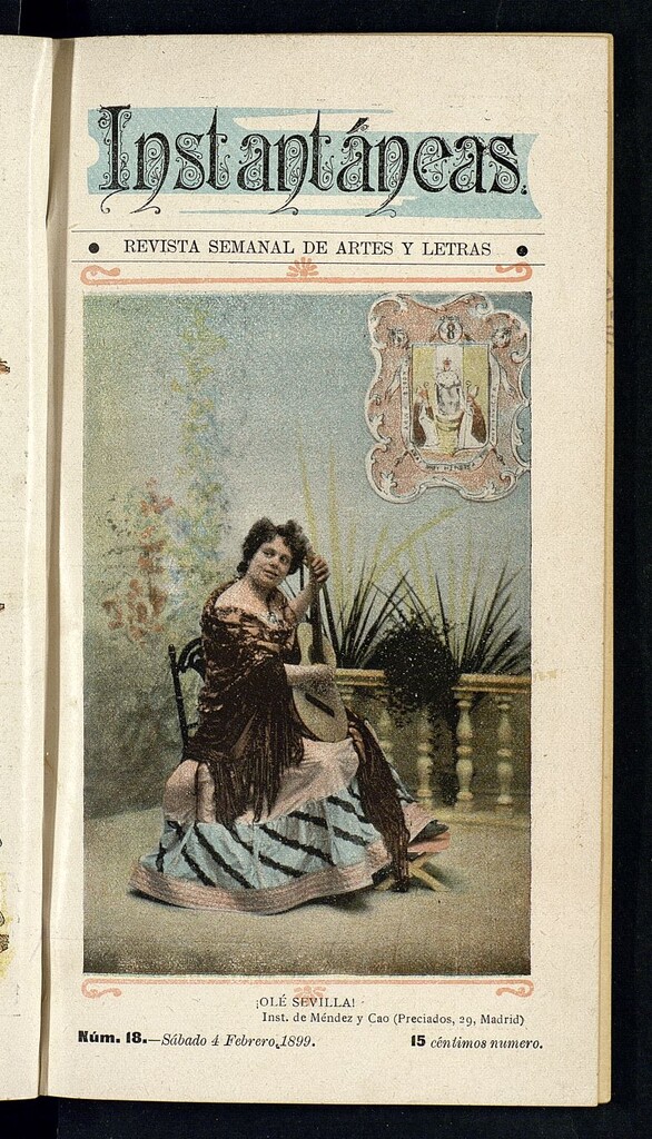 Miniatura de Instantáneas : revista semanal de artes y letras del 4 de febrero de 1899. Número 18