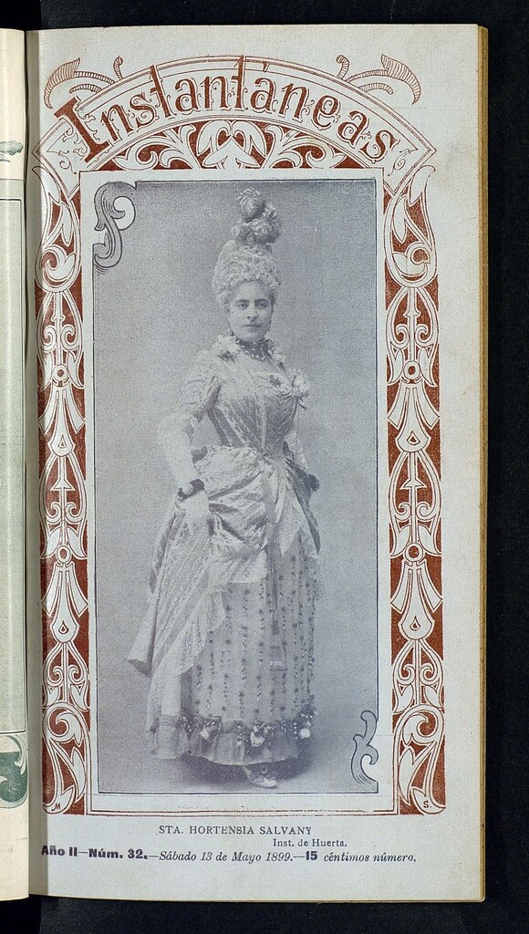 Miniatura de Instantáneas : revista semanal de artes y letras del 13 de mayo de 1899. Número 32